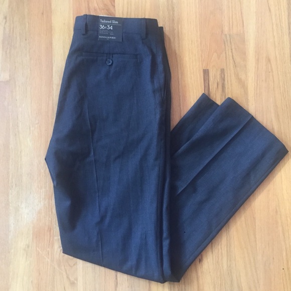 Banana Republic Other - Banana Republic Tailored Slim Fit Pants